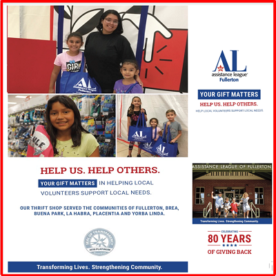 Thank You Barnes Noble Assistance League Of Fullerton