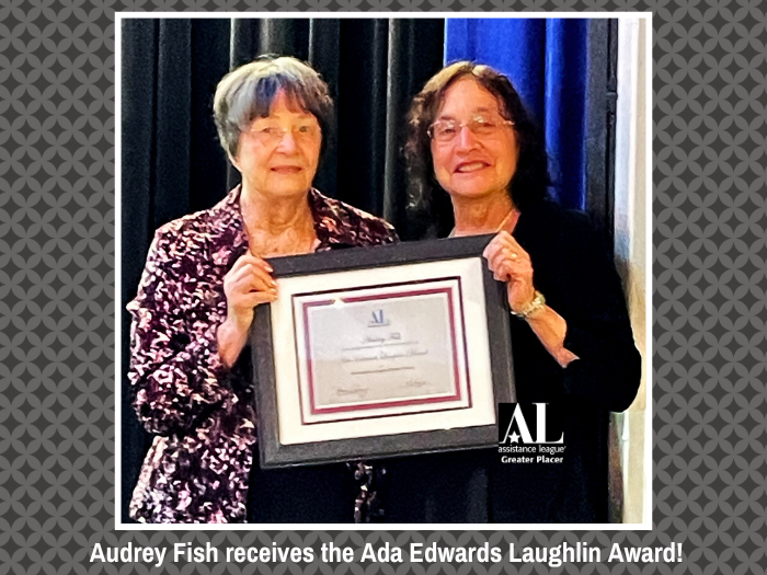 Ada Edwards Laughlin Award Presented to Audrey Fish