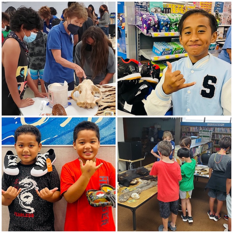 Students at an Operation School Bell and OWL event.