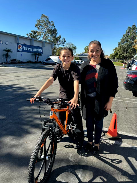 New Bike for Victoria Elementary Student