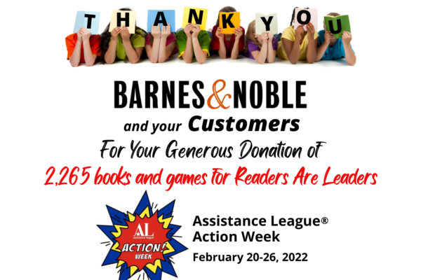 Action Week - Thank You Barnes & Noble and Customers