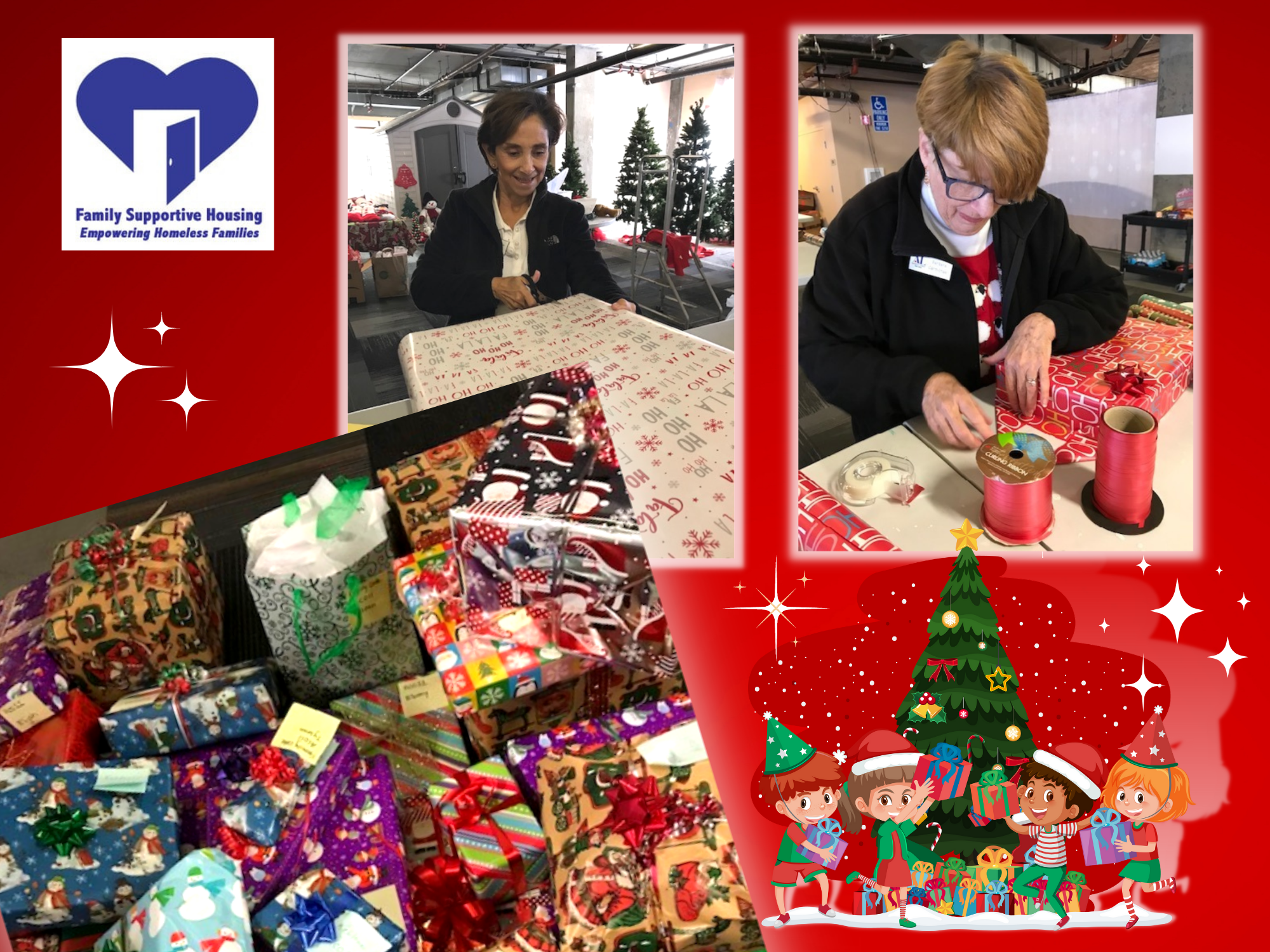 Wrapping Santa's Hugs for Children at FSH - Assistance League - San  JoseAssistance League – San Jose