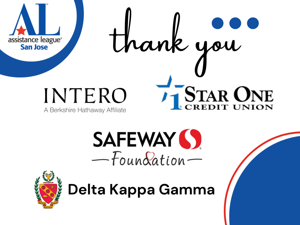 Thank You, Intero, Star One, Safeway Foundation and Delta Kappa Gamma