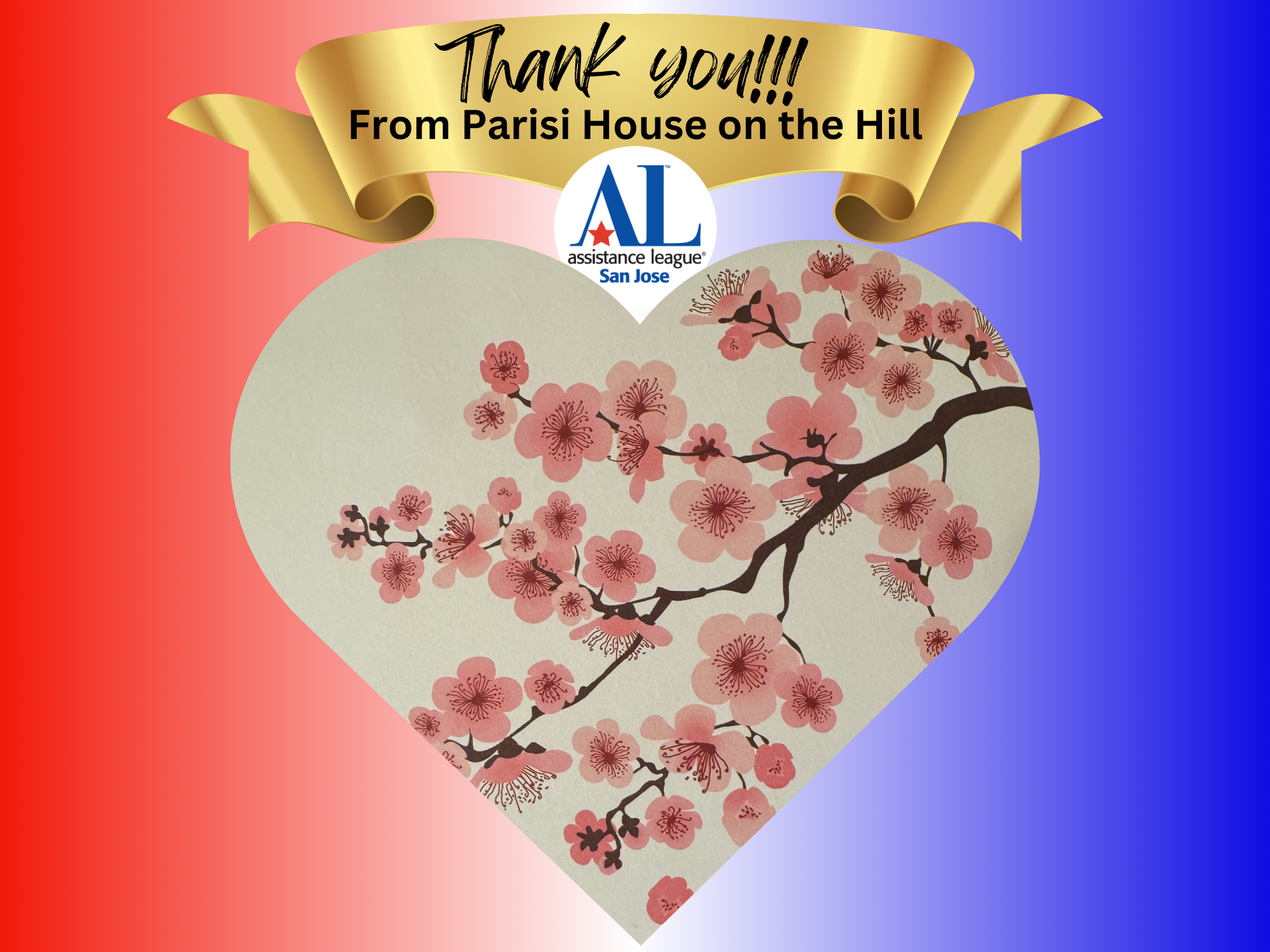 Thank You! From Parisi House on the Hill