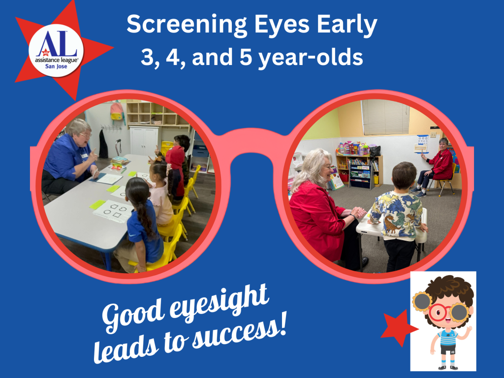 Screening Eyes Early - 3, 4 and 5 year-olds. Good eyesight leads to success!