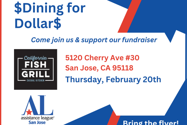 Dining for Dollars at California Fish Grill February 20