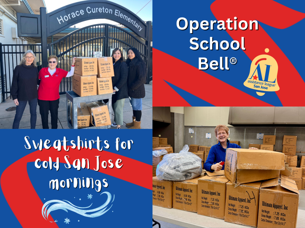 Operation School Bell - Sweatshirts for cold San Jose mornings