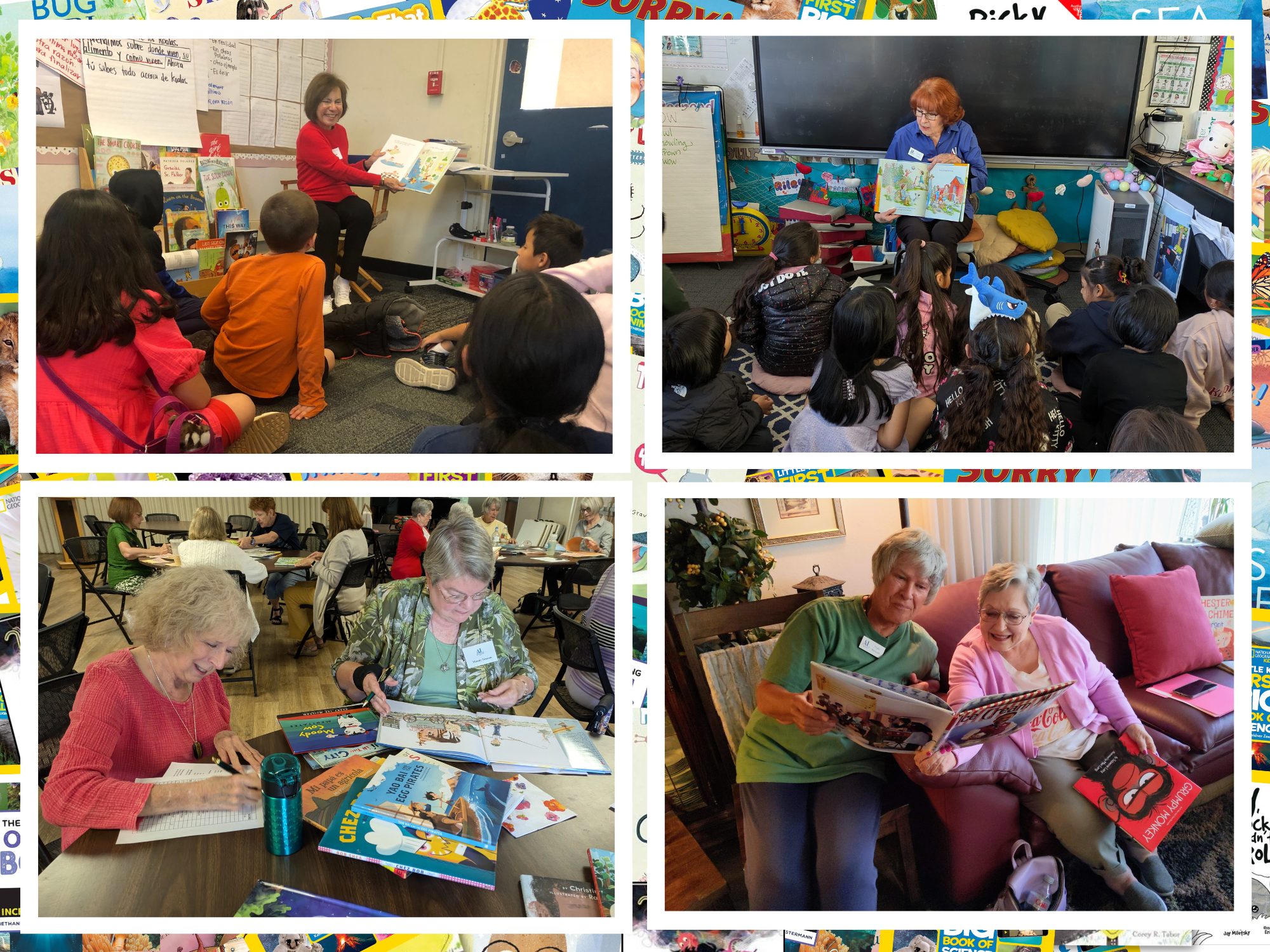 National Read Across America Day - Readers Are Leaders volunteers