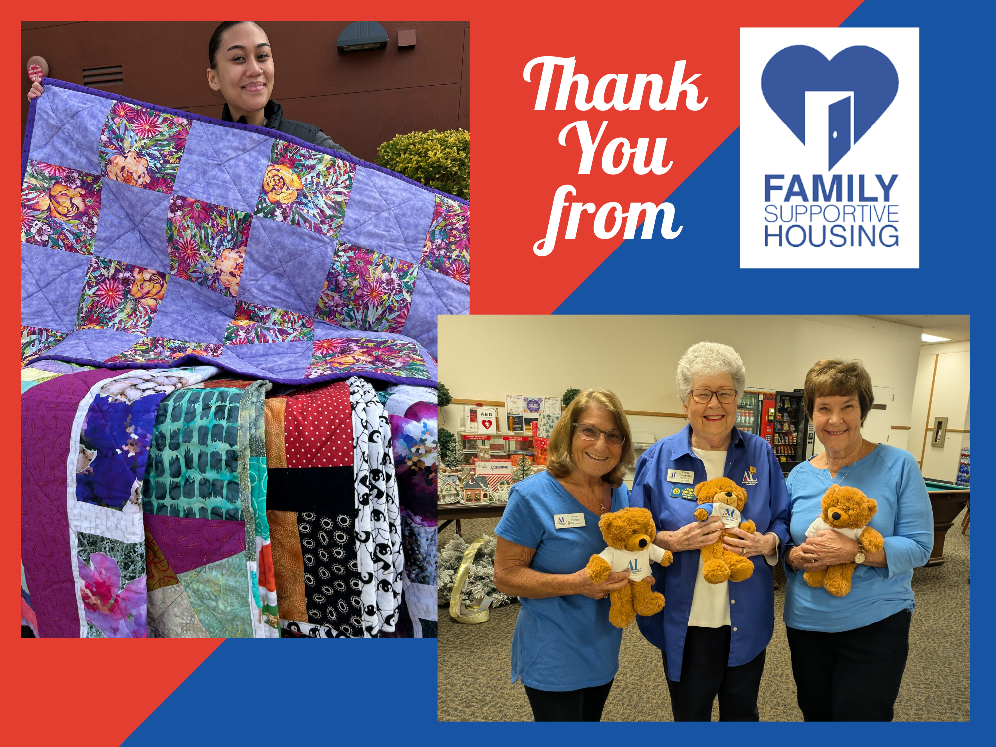 Thank you from Family Supportive Housing