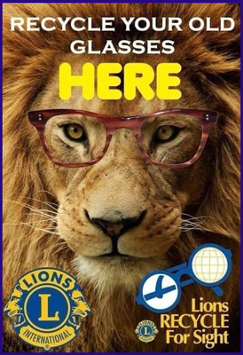 Thrift Shop Collection Site for Lions RECYCLE For Sight